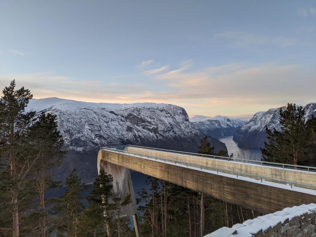 Apartment With Panoramic View Flåm Exterior foto